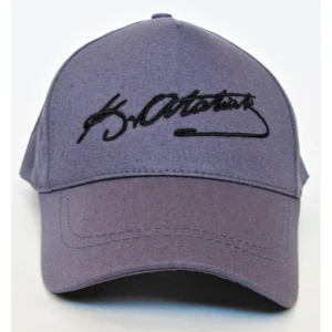 Salar Ticaret Salarticaret Unisex Atatürk Imza Nakışlı Unisex Standart Şapka