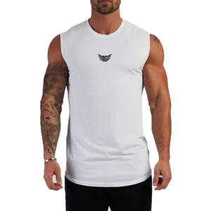 Ghassy Co. Erkek Nem Emici Hızlı Kuruma Atletik Teknik Performans Sporcu Sıfır Kol T-Shirt