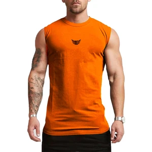 Ghassy Co. Erkek Nem Emici Hızlı Kuruma Atletik Teknik Performans Sporcu Sıfır Kol T-Shirt
