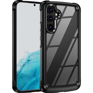 Samsung Galaxy A54 5g Alaşım Lens Çerçeve Telefon Kılıfı Pc+Tpu Elektrokaplama Damla Geçirmez Kapak (Yurt Dışından)