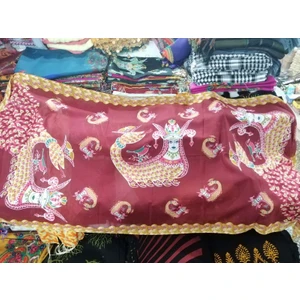 Gülayşenin Dünyası Mardin Yöresel Şahmeran Motifli Ince Şal