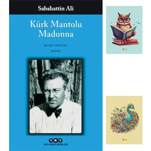 Kürk Mantolu Madonna - Sabahattin Ali + Not Defterli seti