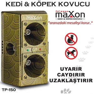 TP-150 Sabit Tip Ultrasonik Kedi Kovucu ve Köpek Kovucu Elektronik Cihaz Uyarır ve Uzaklaştırır