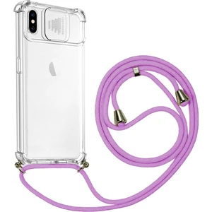 Apple iPhone x Ip Askılı Şeffaf Kamera Korumalı Kılıf