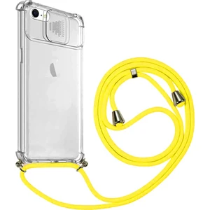 Apple iPhone 6 Ip Askılı Şeffaf Kamera Korumalı Kılıf