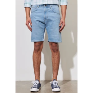 Regular Fit Normal Kesim Normal Bel Esnek Jean Kot Şort