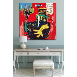 Morfil Sanat Atölyesi After Jean Michel Basquiat Untitled Kanvas Tablo