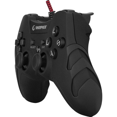 Rampage SG-R218 PS3/PC X INPUT Siyah USB 1.8m Joypad Fiyatı