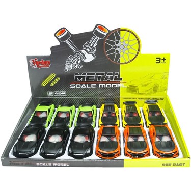 KM-3611C Çek Bırak 1:36 Metal Spor Araba - Vardem Oyuncak Fiyatı