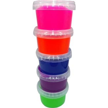 Baby Gray Slime 4枚 Crayz Fosforlu 4'lü Hazır Slime Büyük Kutu Slaym Pofuduk Fiyatı