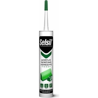 Selsil Acrylıc Strafor ve Süpürgelik Yapıştırıcısı 500 gr Fiyatı
