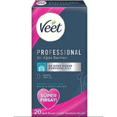 Veet Tuy Dokucu Veet Pro Sır Agda Bandı Super Fırsat 20