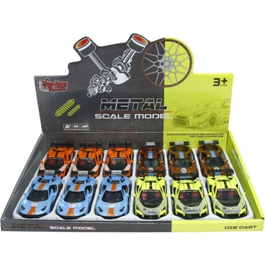 KM-36122C Çek Bırak 1:36 Metal Spor Araba - Vardem Oyuncak Fiyatı