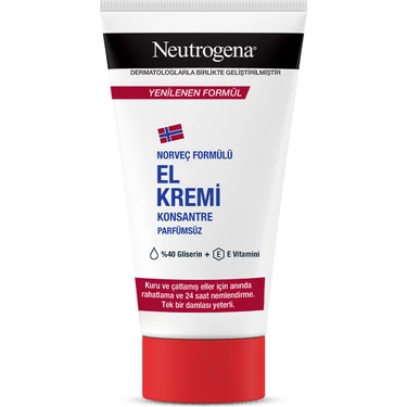 Neutrogena Norveç Formülü El Kremi Parfümsüz 75