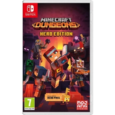 Mojang Minecraft Dungeons Hero Edition Nintendo Switch Oyun Minecraft Dungeons