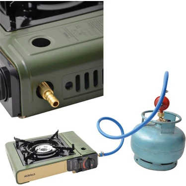 Nurgaz Tekli Portatif Piknik Ocağı Hortum Dedantör Set Fiyatı