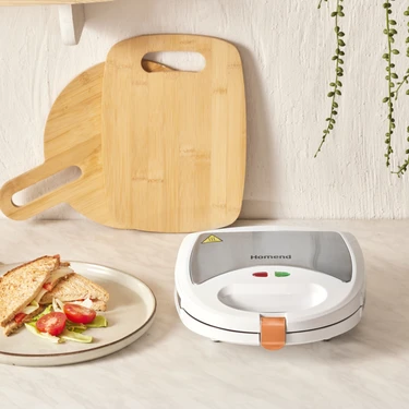 Homend Toastbuster 1309H Çıkarılabilir Plakalı Portatif Tasarım Tost Makinesi