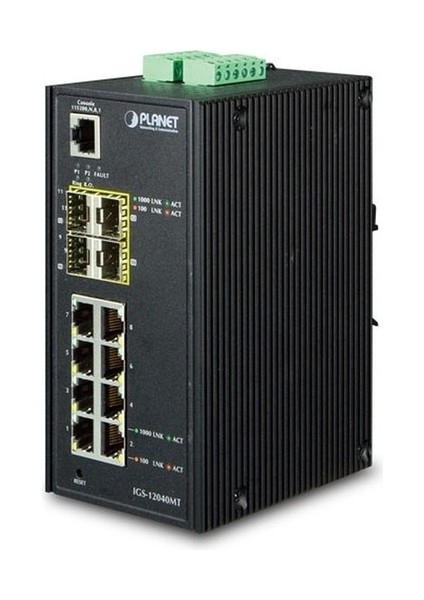 PL-IGS-12040MT Endüstriyel Tip Yönetilebilen Switch Indus
