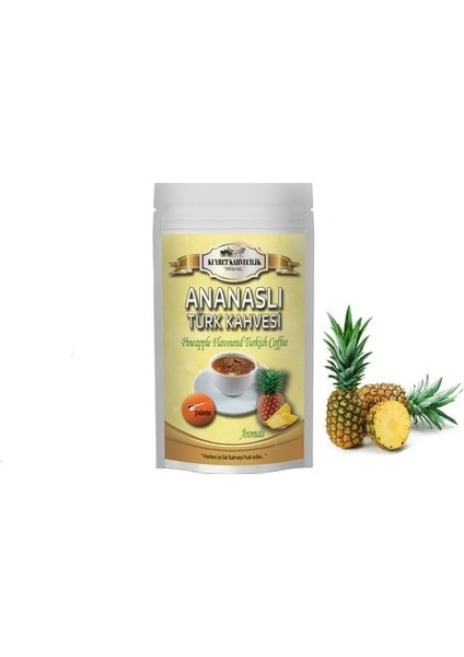 Ananas Aromalı Türk Kahvesi 1 kg Ekonomik Boy fiyatları