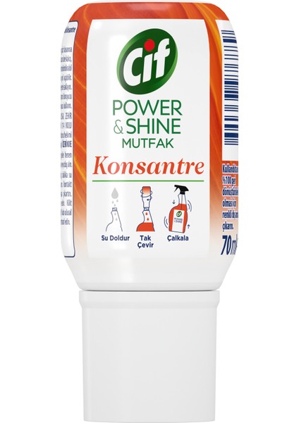 Power & Shine Konsantre Mutfak 70 ml