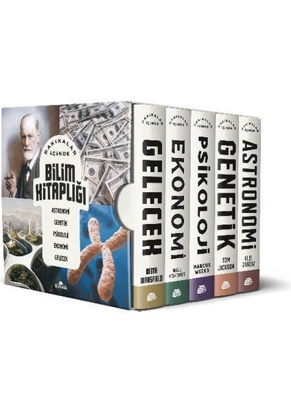 Dakikalar İçinde Bilim Kitaplığı - Kutulu Set (5 Kitap)