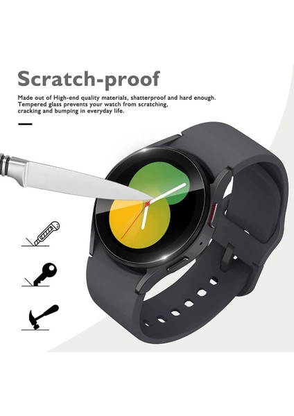 Samsung Galaxy Watch 5 40MM Ekran Koruyucu Nano Cam 40MM 2 Adet