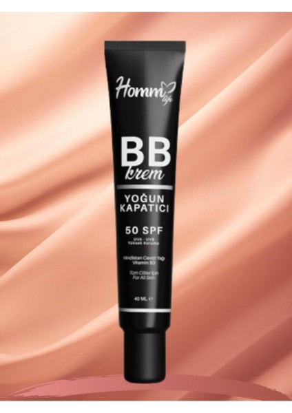 Güneş Koruyuculu Bb Krem Yoğun Kapatıcı 50+ Spf 40 ml