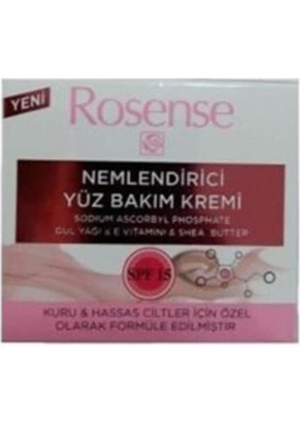 Yüz Bakım Kremi Nemlendirici Kuru & Hassas Ciltler 50ML