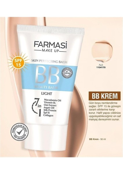 Bb Krem Açık 50 ml 01