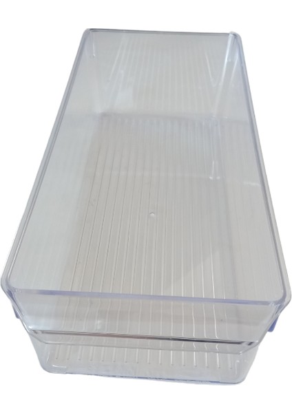 Buzdolabı Içi Şeffaf Kristal Organizer Meyvelik Sebzelik 4,75 Lt