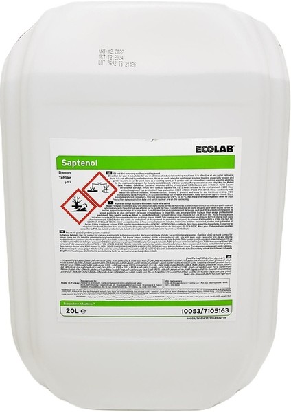 Saptenol 20KG Ağır Kiryağ Çözücü