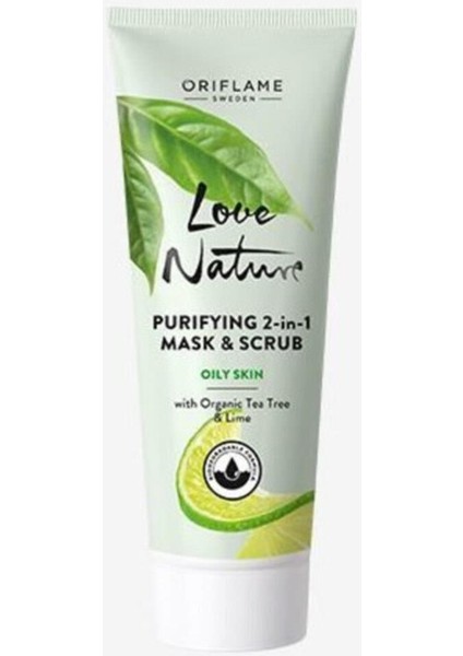 Love Nature 2'si 1 Arada Maske ve Arındırıcı