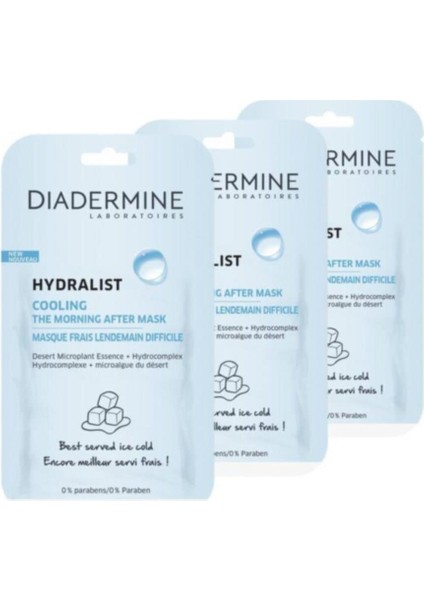 Hydralıst Cooling Serinletici Maske 8 ml x 3 Adet 3178041332828-P