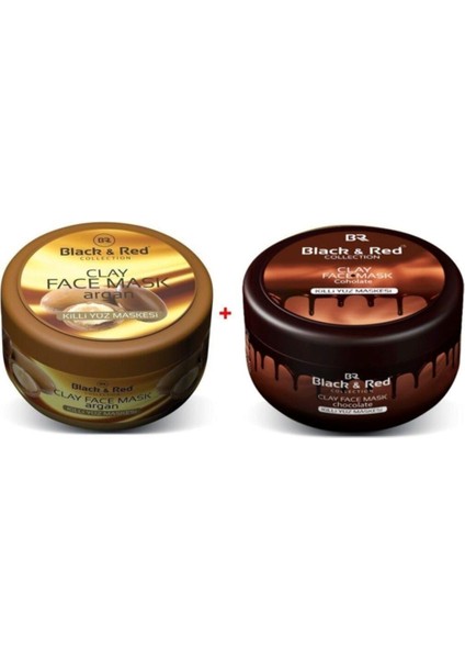 Killi Yüz Maskesi Argan Yağlı 400 ml + Çikolatalı 400 ml