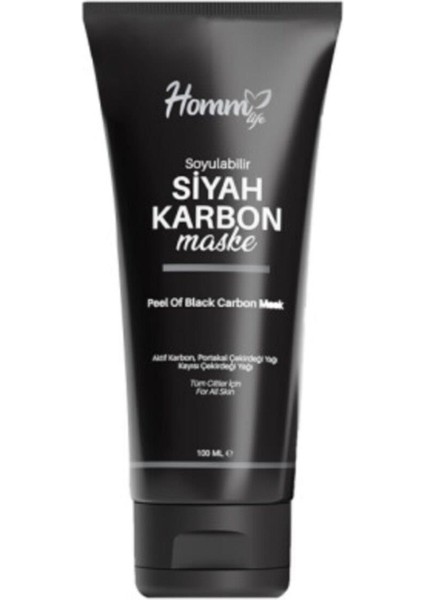 Homm Life Homm Lıfe Siyah Karbon Maske 100 ml