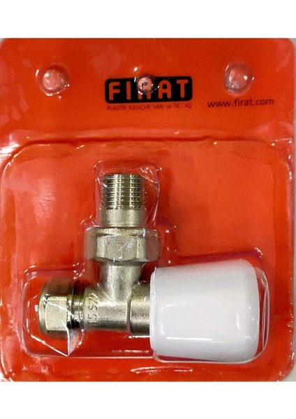 Fırat 1/2 Köşe Radyatör Vanası