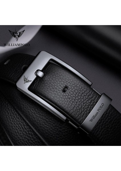 Deri Siyah Metal Tokalı Şık Italyan Kemer indirimleri