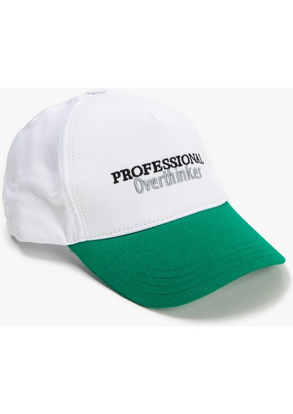 Kep Şapka Slogan İşlemeli