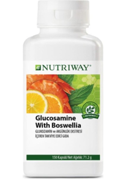 Glucosamine With Boswellia Nutrıway™ (150 Kapsül)