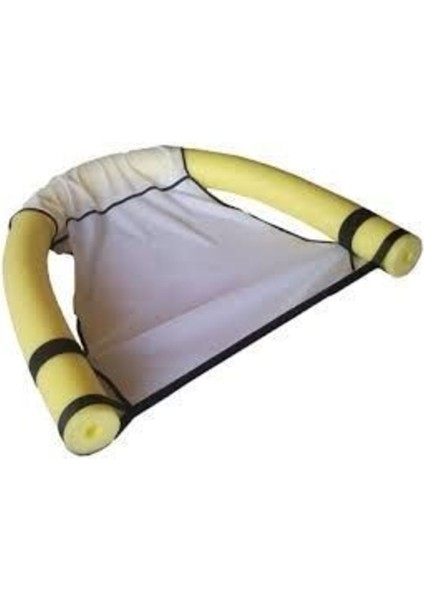 1 Adet Sarı Swimchair Fileli Deniz Havuz Sandalyesi Koltuğu