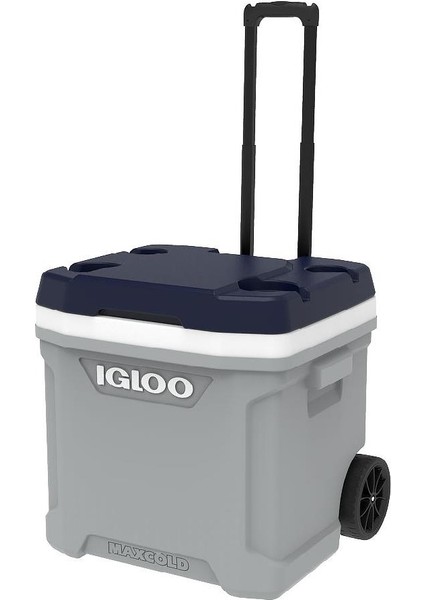 62 Qt Maxcold Latitude Tekerlekli Buzluk 58 Litre-Lacivert-Gri
