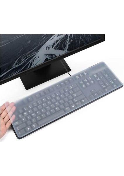 Bilgisayar Pc Klavye Koruyucu - 44.5*14CM