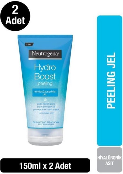 Hydro Boost Pürüzsüzleştirici Peeling Jel 150 Ml X2.