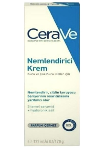 Cerave Nemlendirici Krem Kuru Ve Çok Kuru Cilt Için 177 Ml