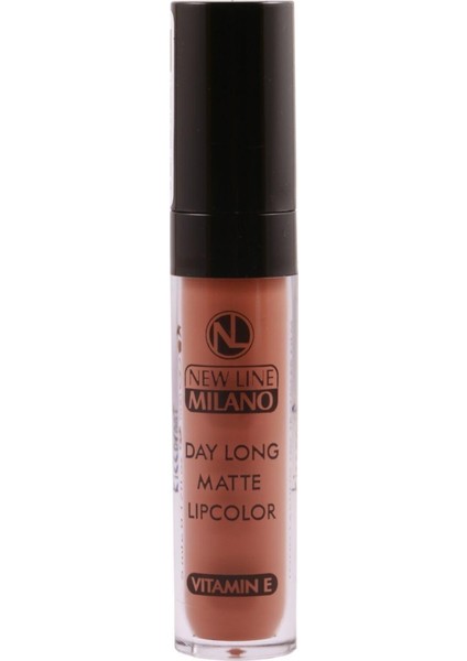 New Line Milano Mat Likit Ruj - Daylong Matte Lipcolor 10