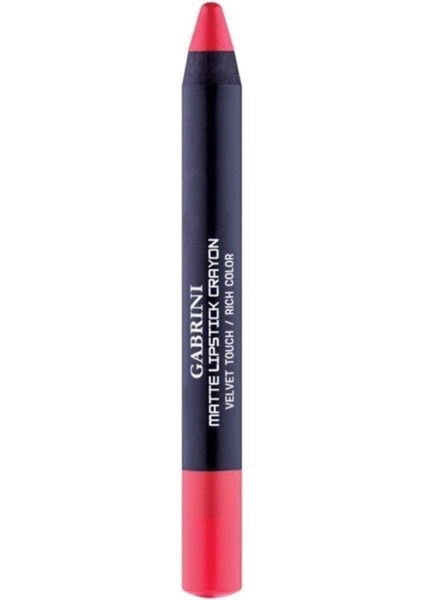 Mat Kalem Ruj - Matte Lipstick Crayon 20 8696814090201