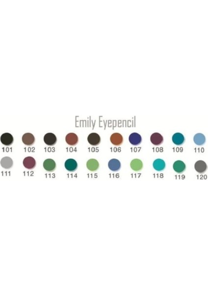 Emıly Waterproof Eye Pencil Göz Kalemi No: 124