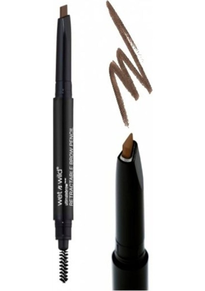 Wet N Wild Ultimate Retractable Brow Pencil Kaş Kalemi Medium Brown E627A Kaş Kalemi E627A Medium