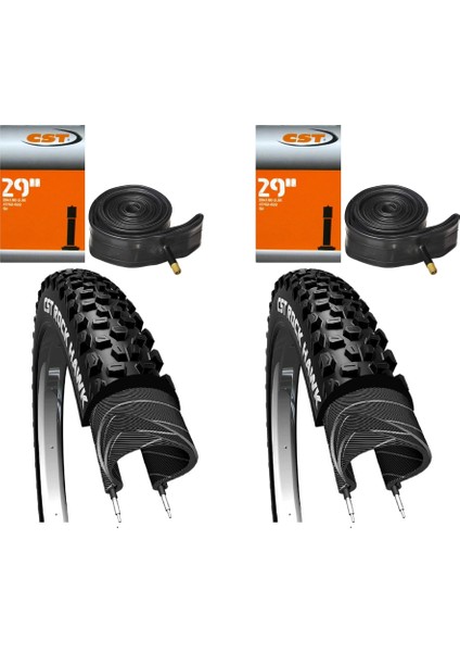 Rock Hawk 29X2.25 Mtb Bisiklet Lastik Seti 2iç + 2dış