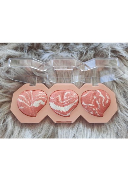 Roesıa Rose Cosmetics Anylady Just Beach 3'Lü Terrakota Allık No 02